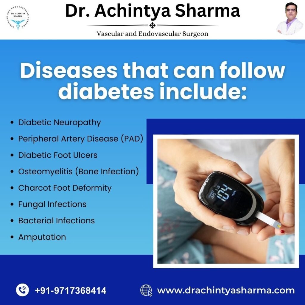 diseases that can follow diabetes.
