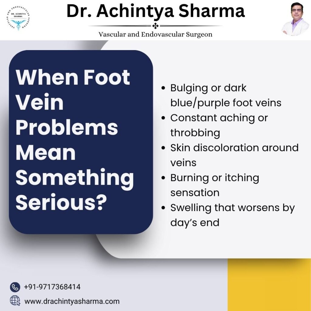 When Foot Vein Problems Mean Something Serious