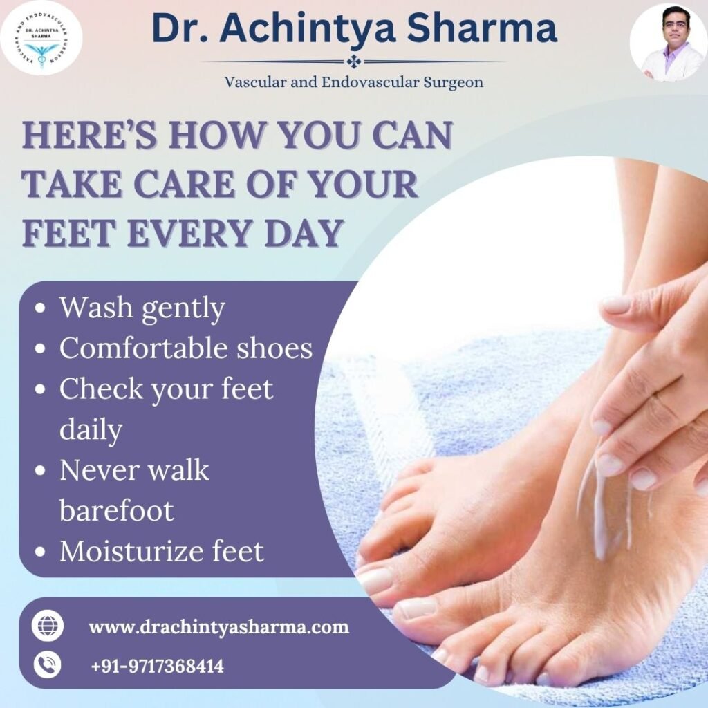 Here’s how you can take care of your feet every day