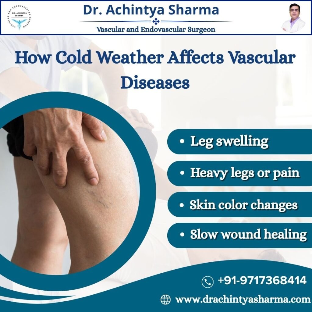 How Cold Weather Affects Vascular Diseases
