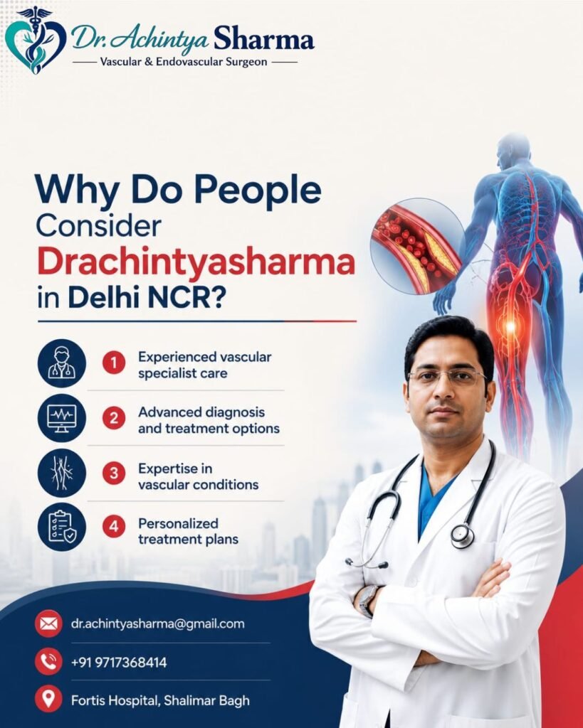 Femoral Artery Pain: Causes, Symptoms & Treatment in Delhi NCR 1 Dr.Achintya Sharma Femoral Artery Pain: Causes, Symptoms & Treatment in Delhi NCR